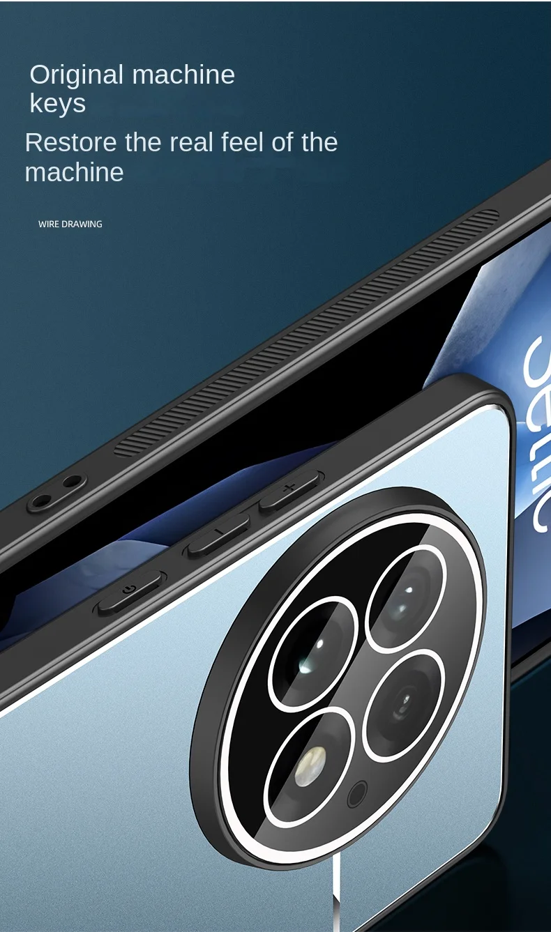 Para OnePlus ACE 5 funda dura mate con anillo soporte lente funda protectora trasera para OnePlus ACE 5 3 2 Pro 3V 2V carcasa de teléfono - imagen 2