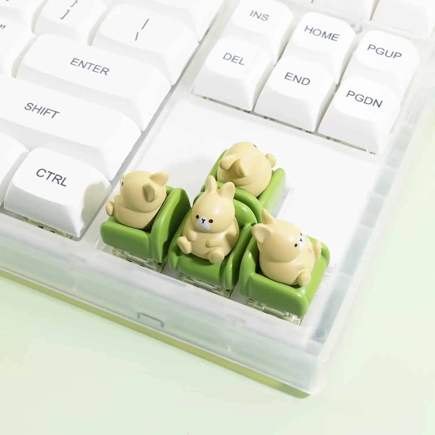 1 unidad de teclas de conejito, teclas personalizadas, teclas Esc individuales, teclas en forma 3D - imagen 3