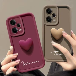 Funda Xiaomi Redmi Note 12 Suave Antigolpes Corazón Amor