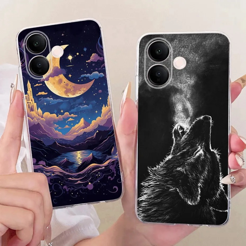 2025 funda de diseño moderno a la moda para Vivo V60 Lite 4G 5G funda trasera de silicona suave TPU para Vivo V60 V 60 V60lite fundas de teléfono - imagen 2