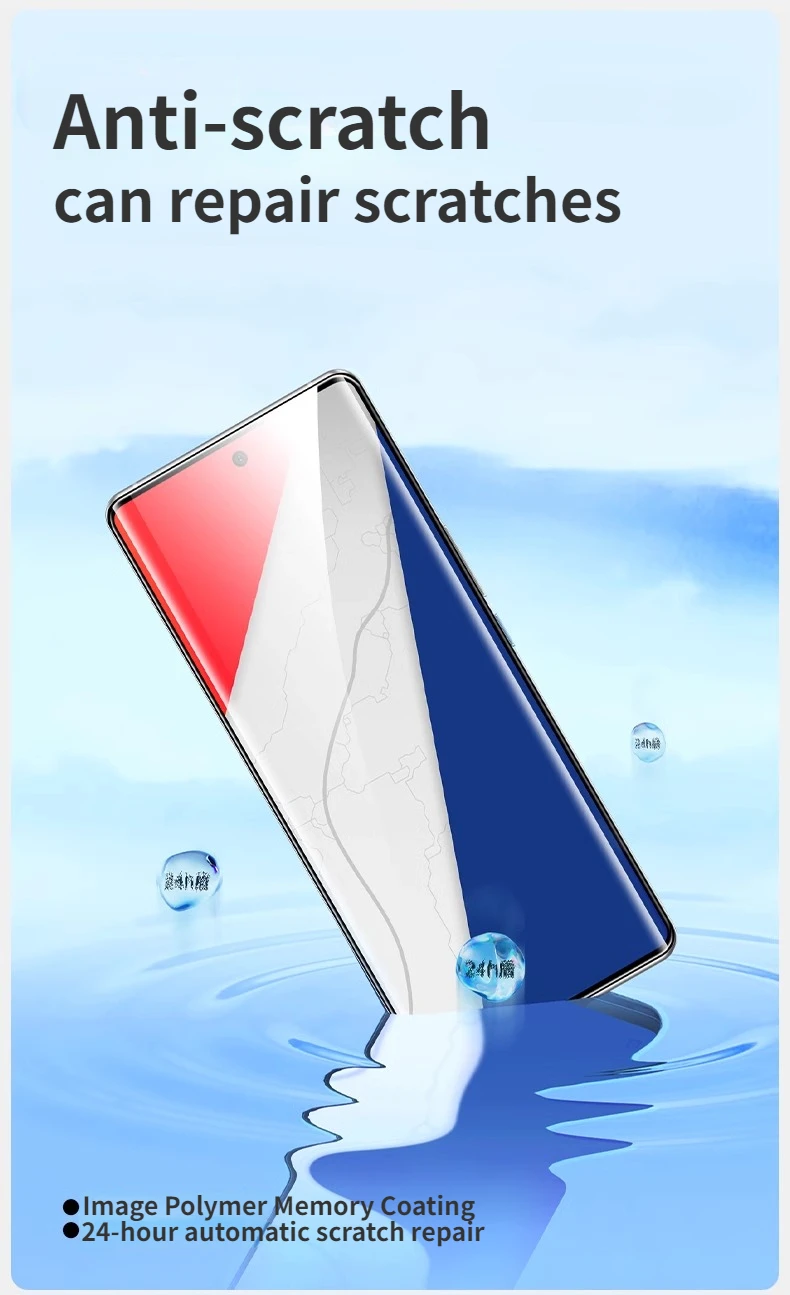 SmartDevil-Película de hidrogel para iQOO 12 Pro 11 Pro, Protector de pantalla de cubierta completa para VIVO X200 X100 Pro X90 X80 HD, película suave transparente - imagen 3