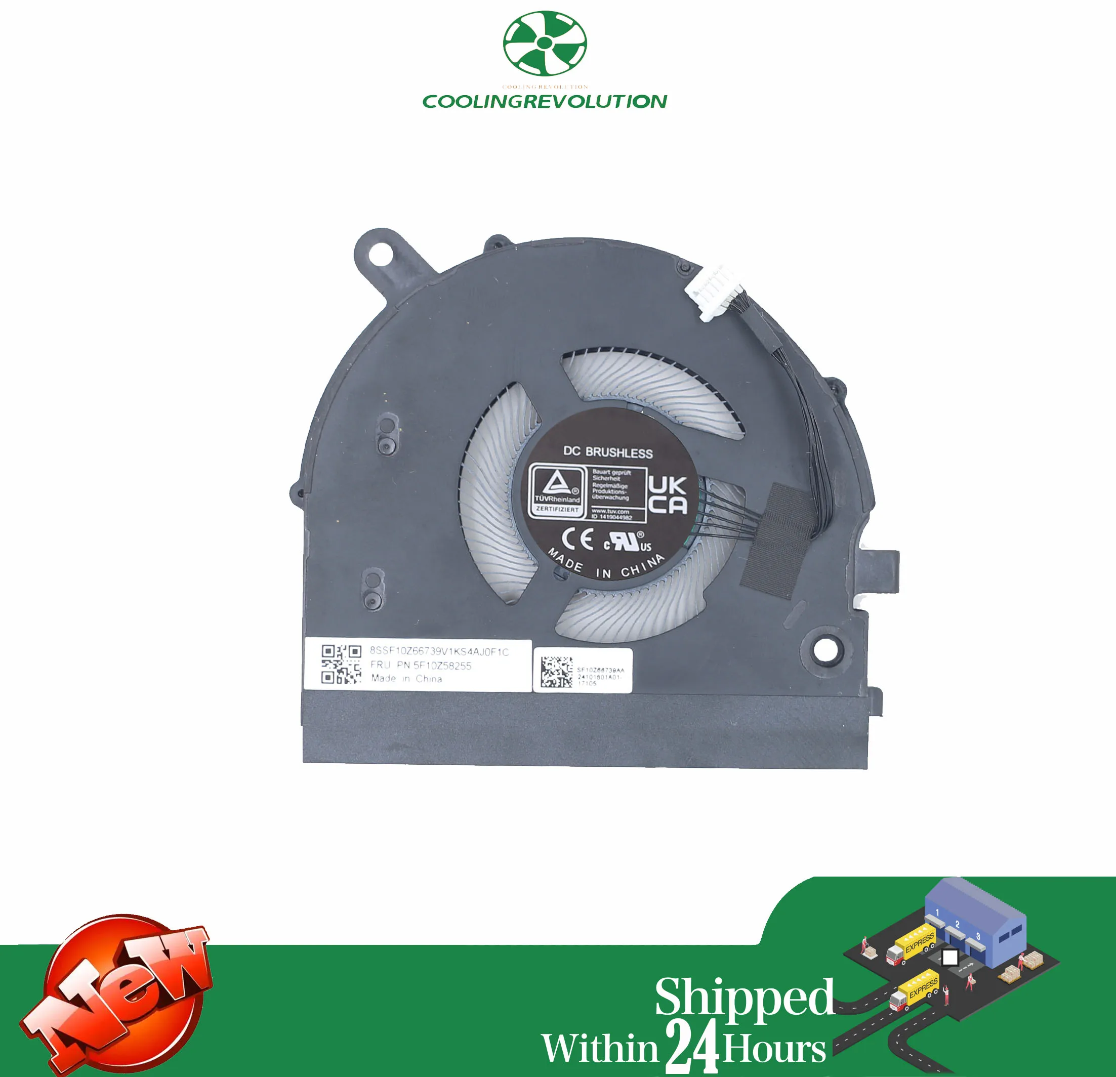 Ventilador de refrigeración de CPU para portátil Lenovo ThinkPad L13 Yoga Gen 3 Gen4 S2 Gen7 5F10Z58251 5F10Z58252 - imagen 3