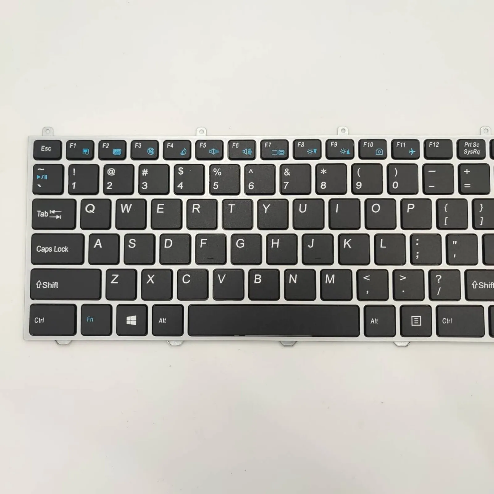 Teclado para ordenador portátil CLEVO W650 W650RN/RZ1/SB/DD/SC/SF/SH/SJ/DC/EH/SRH/SR W650 W655 P/N:6-80-W65S0-010-1 S/N:1604032654M - imagen 2
