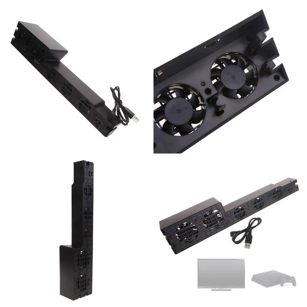 Ventilador enfriamiento externo R53C Fit SUPER-TURBO FOLY PARA CONSOLA GAME VERTICAL USB CONTROL TEMPERACIÓN