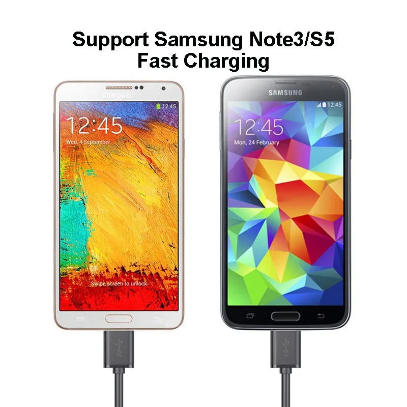 Conector de Cable USB 3,0 tipo A a Micro B, Cable de datos de carga rápida, Cable USB A a Micro B, adaptador corto para disco duro externo - imagen 3