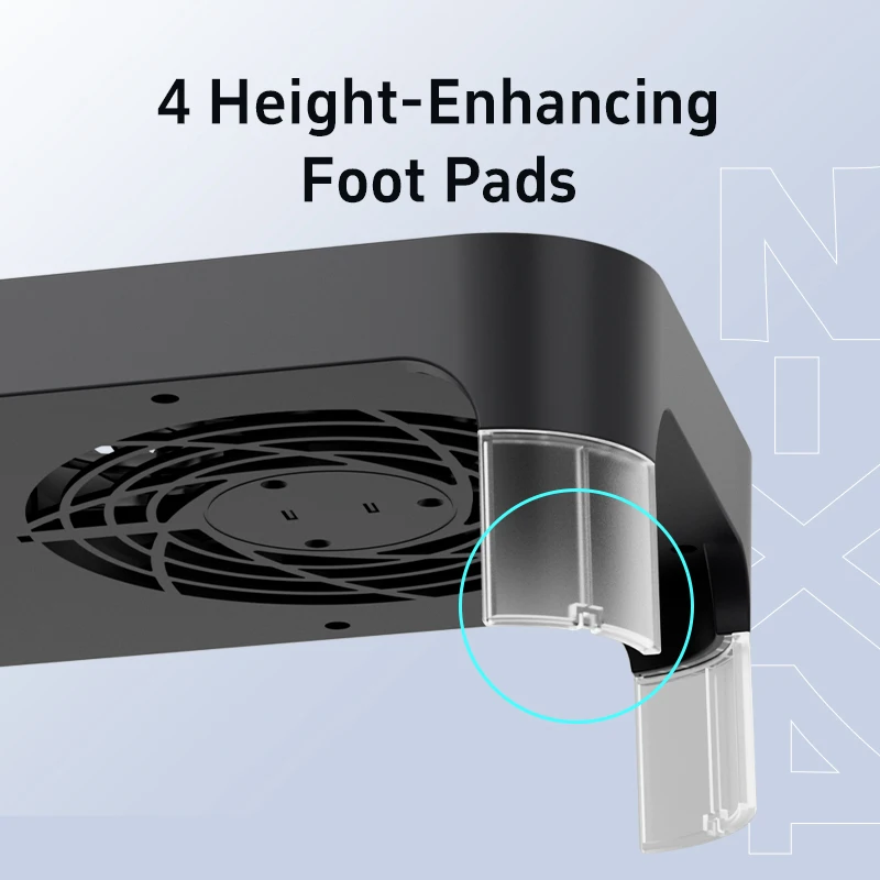 POWER TRAIN Z-X4 ventiladores duales de 14 cm apilables de bajo ruido usando enrutador/chasis en miniatura Base de radiador interfaz USB 65,8 CFM/18dBA - imagen 3