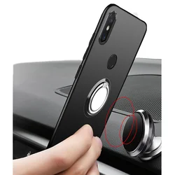 Xiaomi Redmi Note 13 / 13 Pro / X6 5G – Funda Silicona TPU con Soporte Anillo Antigolpes