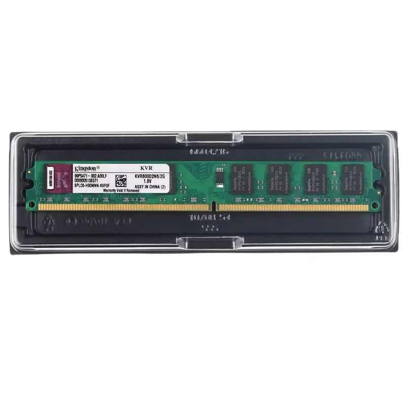 Kingston Memoria Ram DDR2 2GB 4GB(2X2GB) Kit Memoria DIMM RAM Computadora Escritorio 667MHz 800Mhz PC2-5300 6400 memoria ram ddr2 - imagen 5