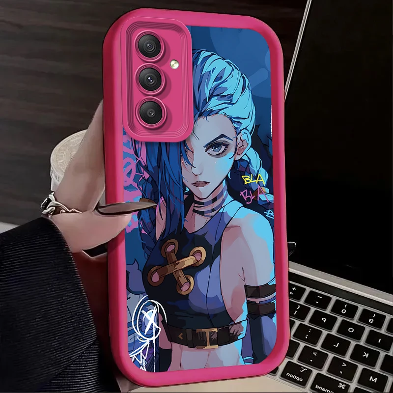 Funda Arcanes Graffiti J-Jinxs para Samsung Galaxy A35 A55 A15 A25 A16 A06 A05 A05S A24 A13 A23 A12 A22 A32 A52 A71 A51 4G - imagen 4