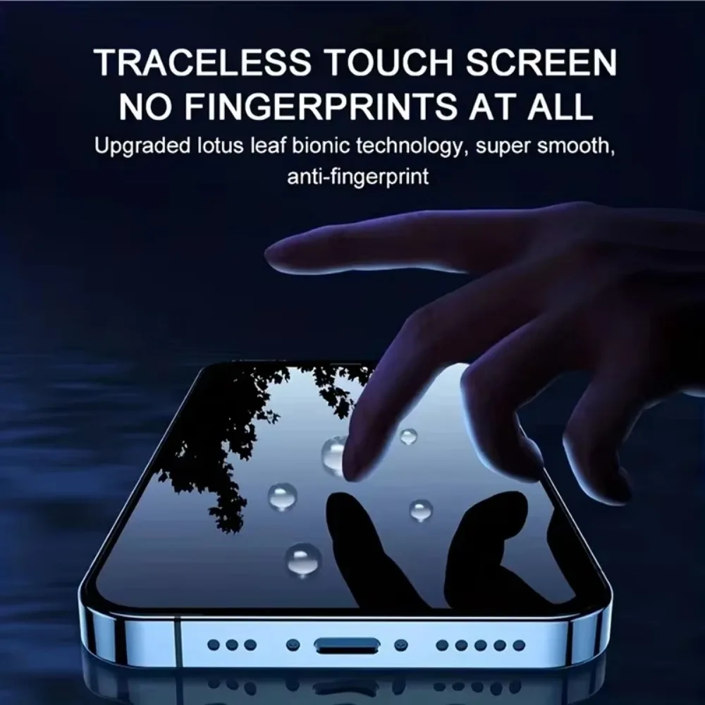 Protector de pantalla de cristal antiespía 6 en 1 para IPhone 16 13 12 14 15 11 Pro Max para iPhone 15 14 Plus 12 11 13 15 14 Pro Glass de cámara - imagen 5