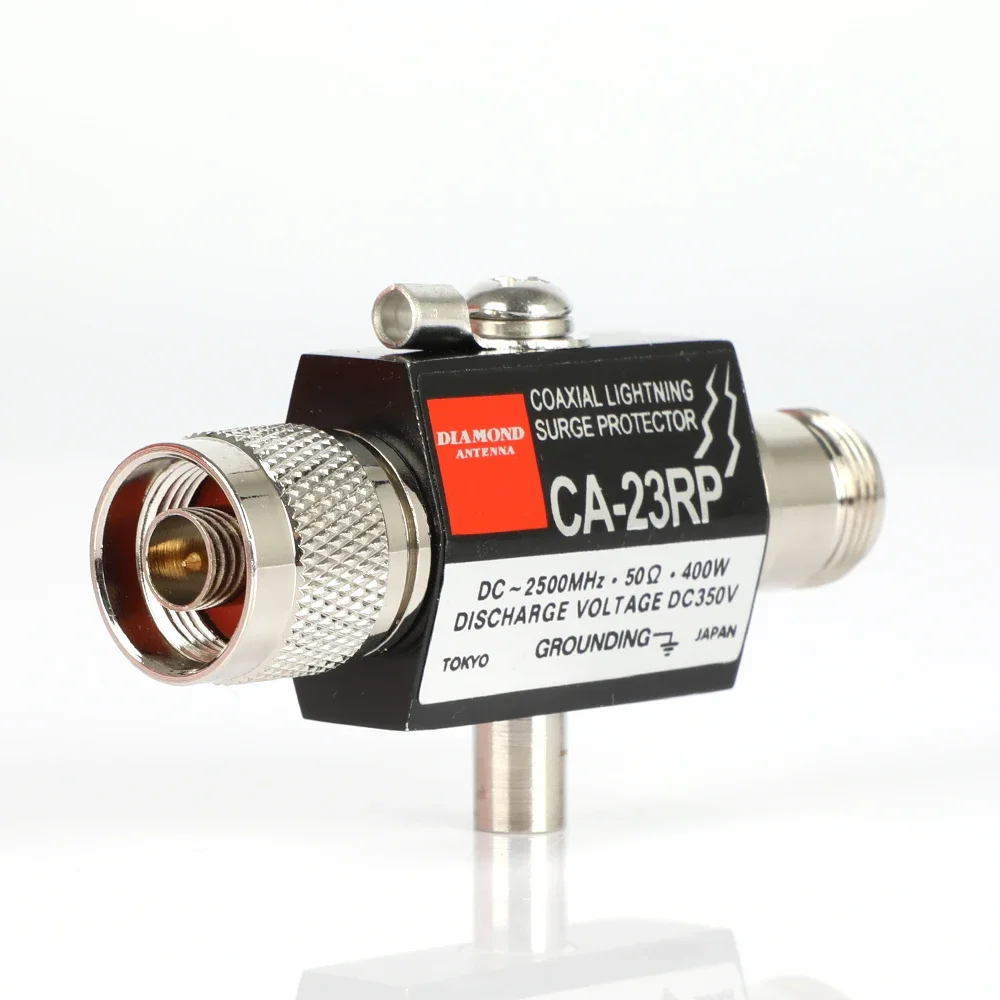 CA-23RP pararrayos para Protector contra sobretensiones de rayos, enchufe macho N a conector N hembra Coaxial 0-2,5 GHZ 400W 50ohm N - imagen 5