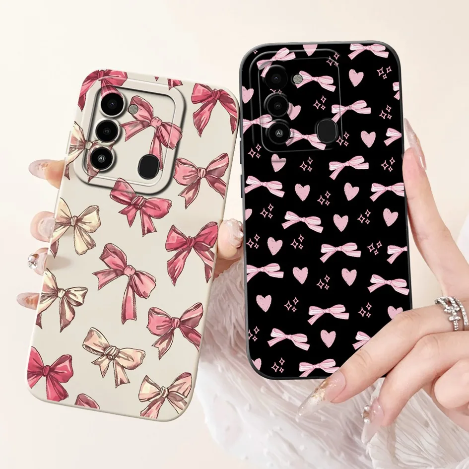 Funda para Tecno Spark Go 2022 KG5 KG5h, Funda Spark 8C KG5k KG5j KG5n, Funda bonita de dibujos animados para Tecno Spark 9 Spark8C Capa - imagen 5