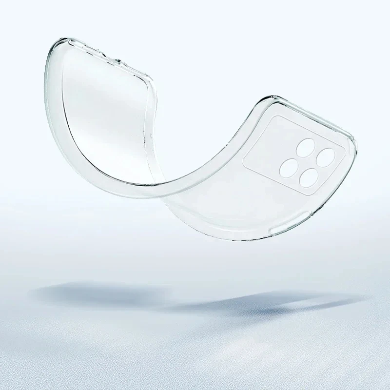 Funda de teléfono de TPU transparente y suave ultrafina para Xiaomi Redmi Note 13 Pro 4G K70E Poco X6 Pro 5G, funda transparente de silicona a prueba de golpes - imagen 5