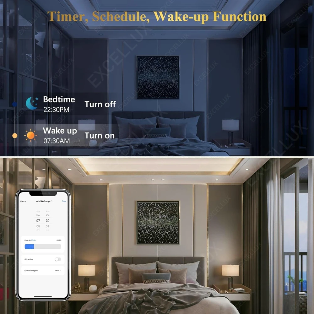 EWelink E27 E14 GU10 bombilla WiFi Zigbee, lámparas LED de luz regulable 3000-6500k RGB, bombillas LED, lámpara de vela foco de luz de voz con Alexa - imagen 5