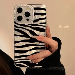 Funda iPhone 15 Pro Max Patrón Onda Láser Lujo – Accesorio Premium