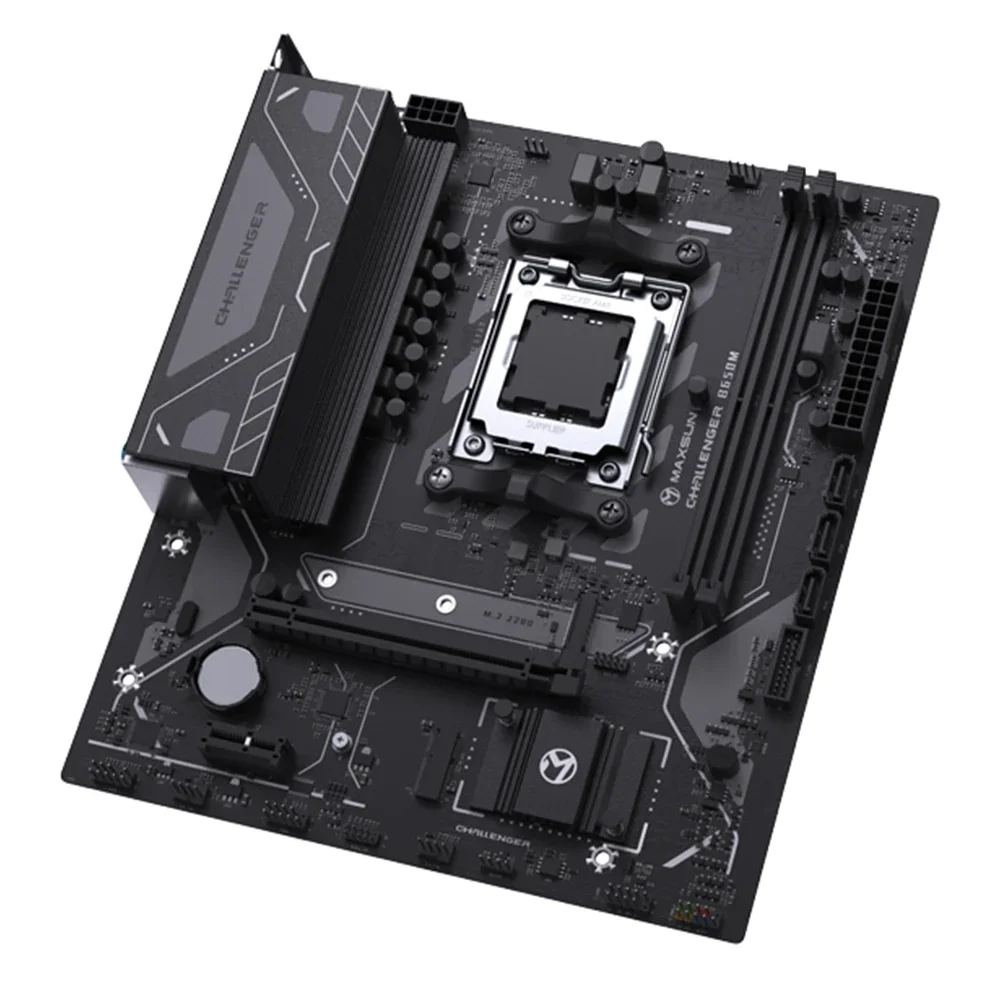 Juego de placa base MAXSUN B650M con AMD R5 7400F 2*16GB DDR5 6000Mhz doble canal DDR5 compatible con placa base de juego PCIE4.0 SATA3.0 - imagen 2