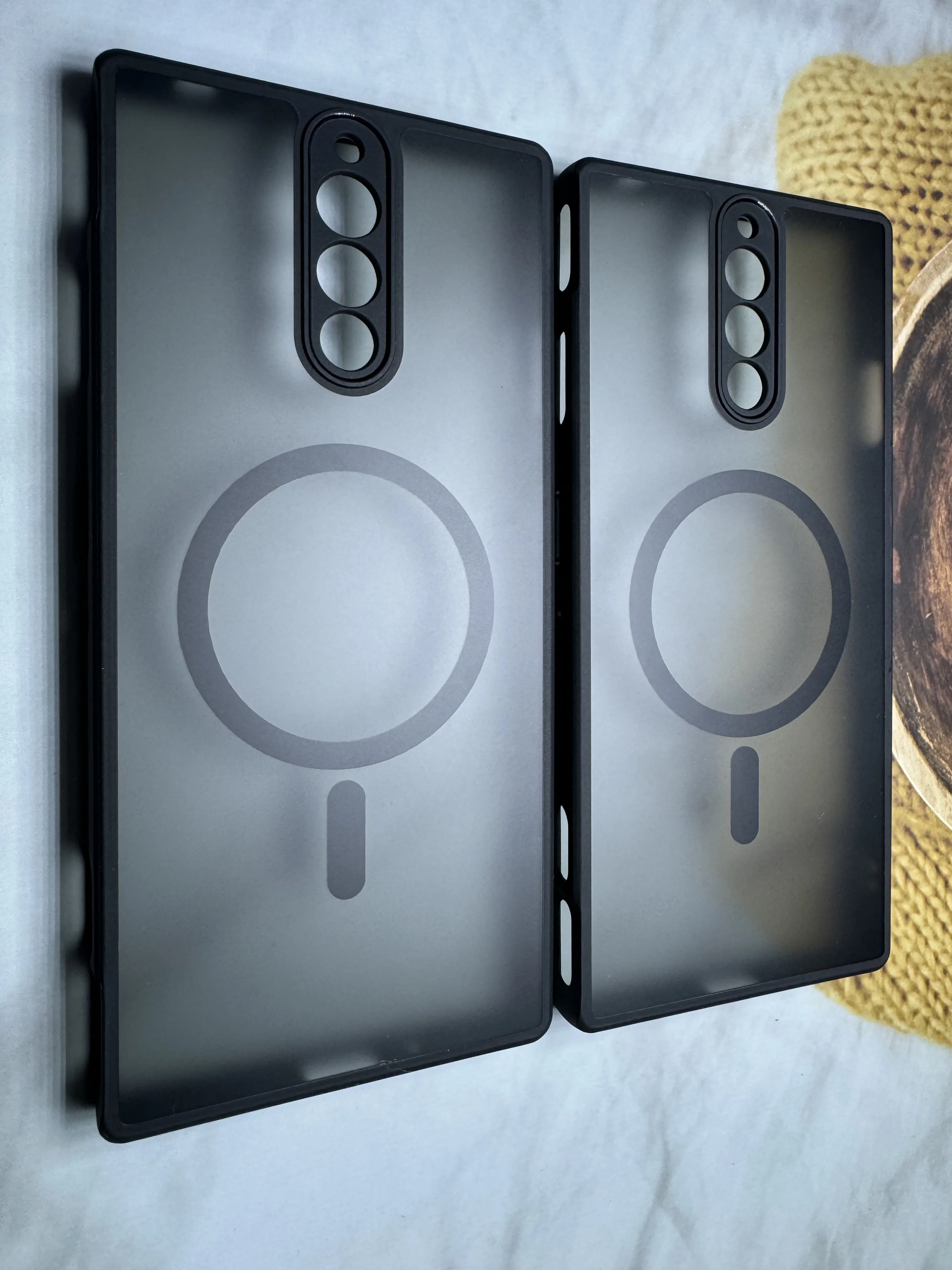 Para ZTE Red Magic 10 Pro Plus 10pro funda mate para Magsafe parachoques duro acrílico magnético para Redmagic 9spro 8Pro cubierta a prueba de golpes - imagen 2