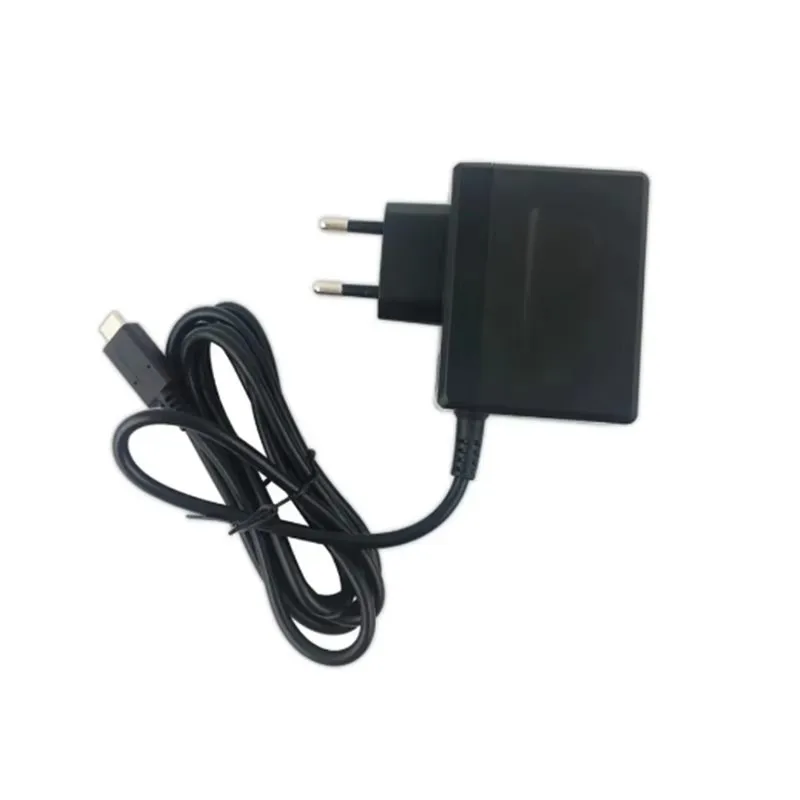 Cargador/adaptador de CA para consola de juegos Nintendo Switch NS, carga de pared para viaje en casa, carga de 5V 2.6A, alimentación USB tipo C