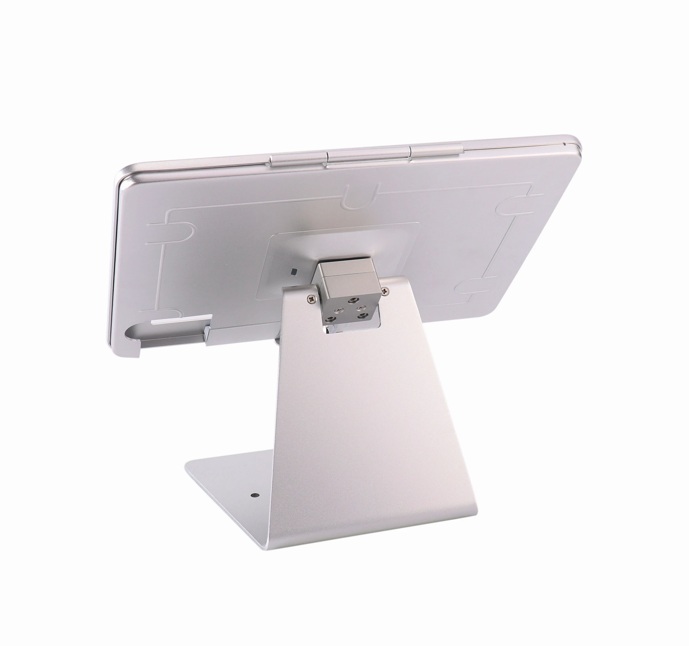 Ajuste para Ipad 11 pulgadas/10,9 ipad Air 4/Air5 soporte de escritorio caja de metal soporte tableta pc soporte de bloqueo soporte ángulo de movimiento completo - imagen 5