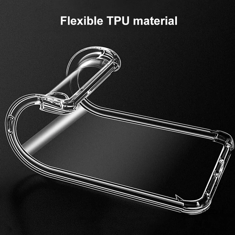 Funda transparente para Nubia Red Magic 11 Pro Plus, funda protectora transparente de TPU a prueba de golpes para teléfono, Fundas Capa Coque - imagen 5