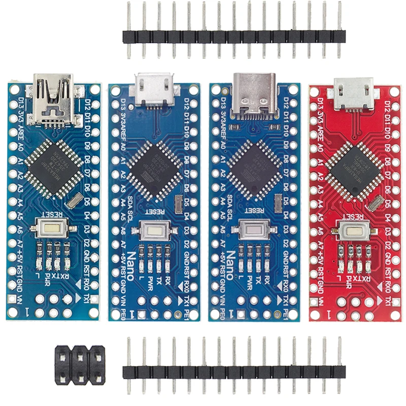 Promoción para Arduino Nano 3,0 Atmega328 controlador Compatible placa módulo PCB Placa de desarrollo sin USB V3.0
