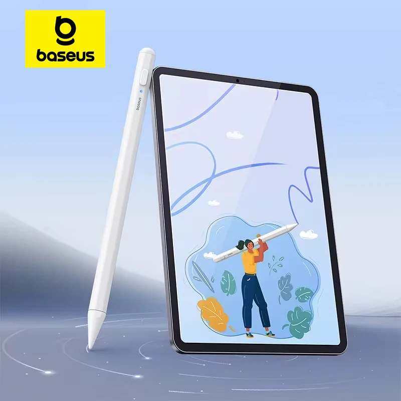 Baseus Stylus Lite LED - Lápiz Digital Bluetooth Compatible iPad Pro