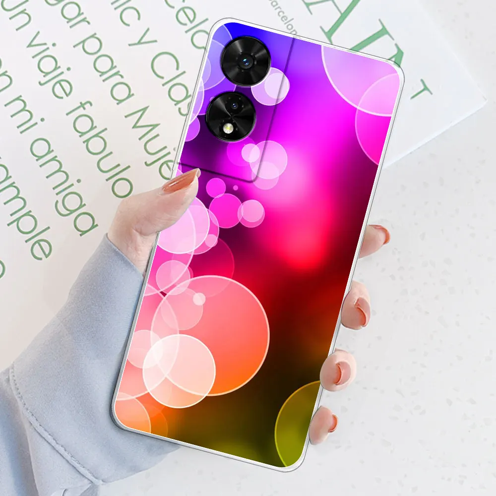 Para TCL 505 funda trasera para TCL 501 transparente a prueba de golpes funda de teléfono de silicona suave para TCL505 T509K T5094 TCL501 Coque - imagen 5