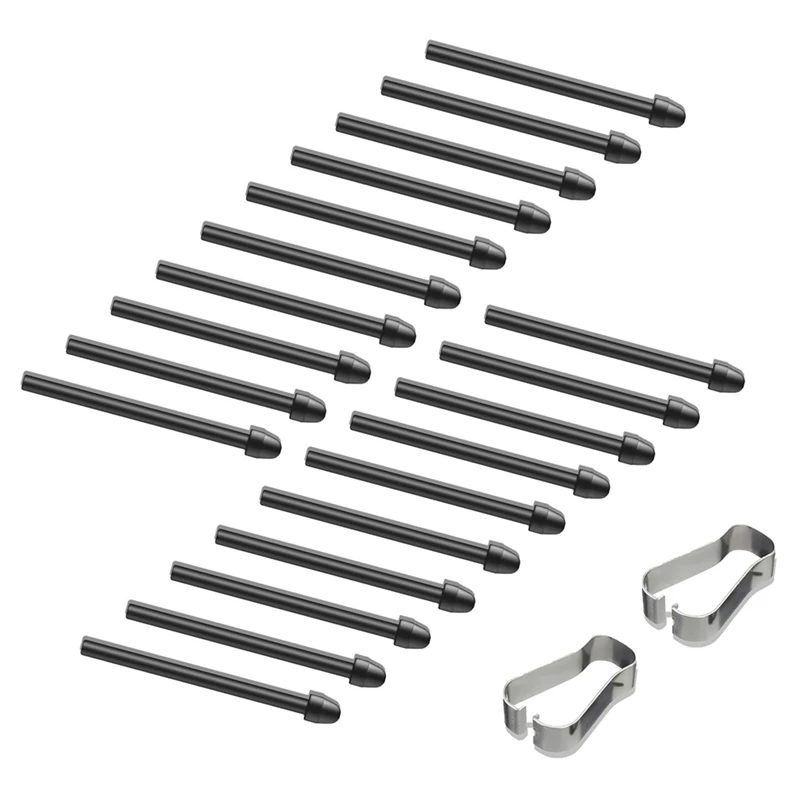 Top-20 puntas de bolígrafo para 2 bolígrafos Notável, repuesto de puntas de bolígrafo suaves para marcador de 2 lápiz óptico Notável más puntas de bolígrafo con herramienta