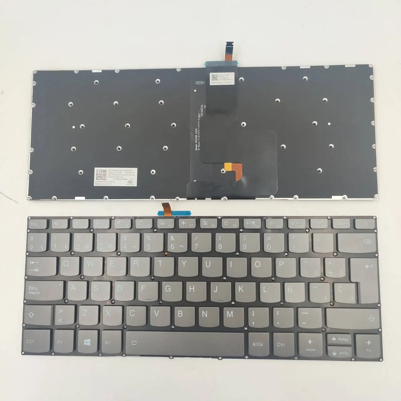 RU SP US para Lenovo E43-80 K43C-80 E4-ARR E41-50/55 V14 G1 V130-14IKB ideapad 3-14IIL05 IML05 ADA05 FLEX5 1470/1570 teclado