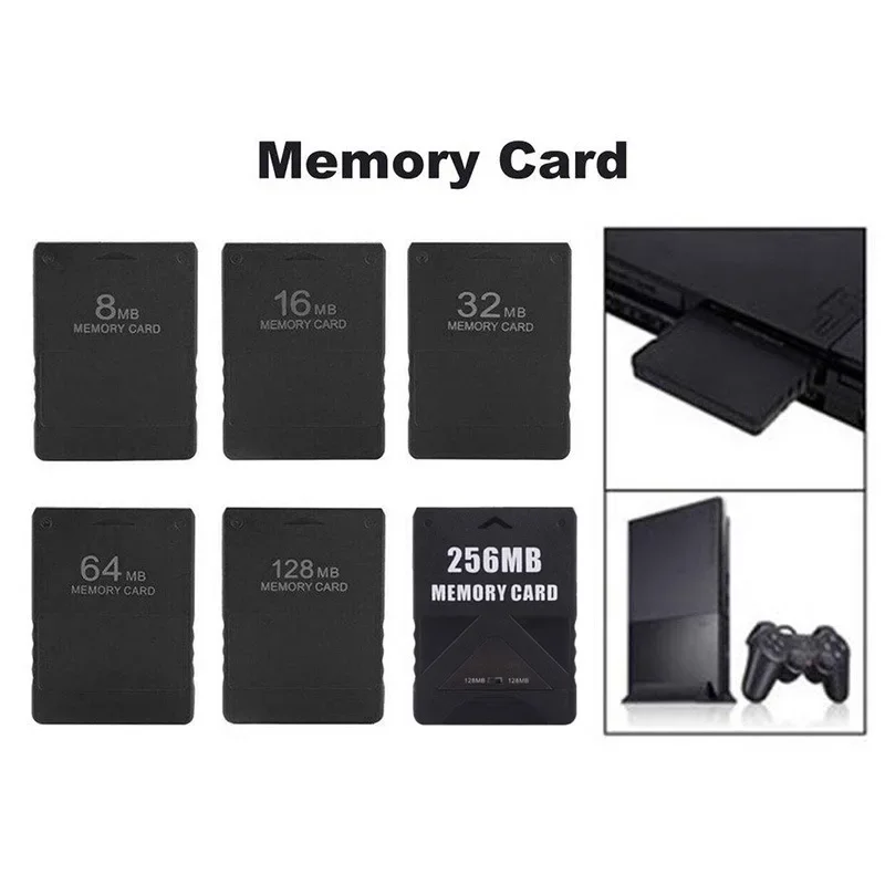 Para tarjeta de memoria PS2 8MB 16MB 32MB 64MB 128MB tarjeta de memoria PS2 para Sony PlayStation2 almacena el progreso del juego - imagen 5