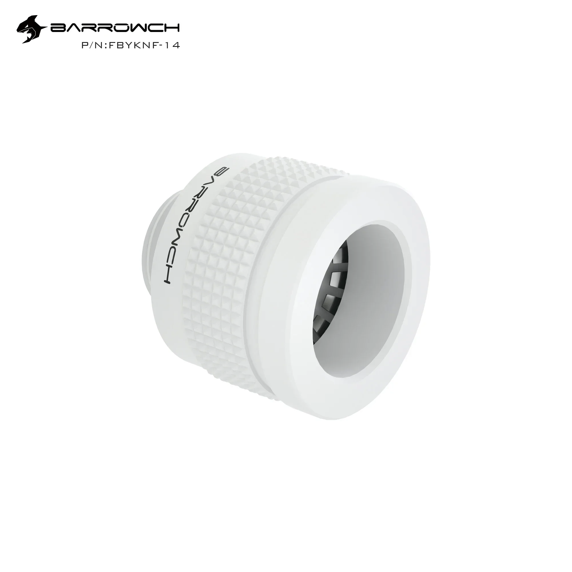 Accesorios de tubo duro de refrigeración por agua para PC Barrowch, serie Wolverine, accesorio antiderramiento mejorado para tubos duros OD14, FBYKNF-14 - imagen 3