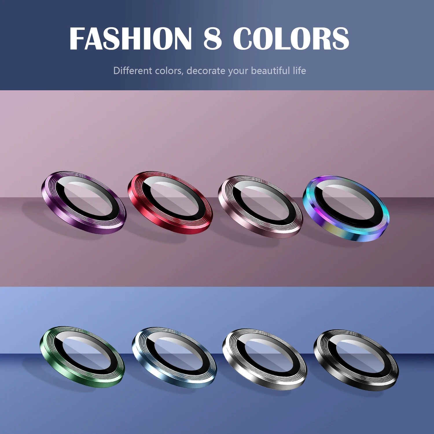 [1 Set ] Phone Camera Lens Protector For Samsung Galaxy S25 Edge, Individual Lens Protector For Galaxy S25Edge 5G Tempered Glass - imagen 3