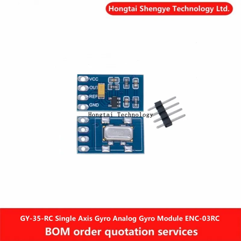 Módulo giroscopio analógico de un solo eje, GY-35-RC, 3V-5V, ENC- 03RC