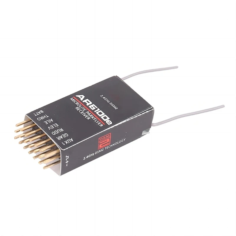 DSM2 AR6100E Receptor 6 canales 2,4 GHz Compatible con DX6I DX7 DX8 DX18 DSX6 DSX9 Transmisor Helicópteros - imagen 4