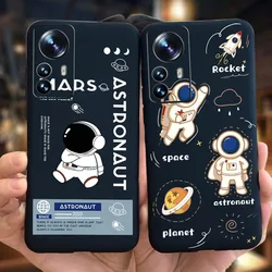 Funda Silicona Xiaomi Mi 12 Lite - Protección Suave, Diseño Astronauta