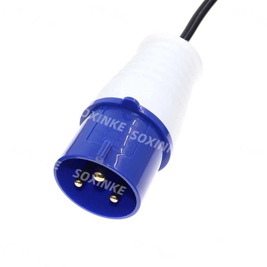 Cable de alimentación industrial IEC 60309 Schuko 16A IP44 - imagen 2
