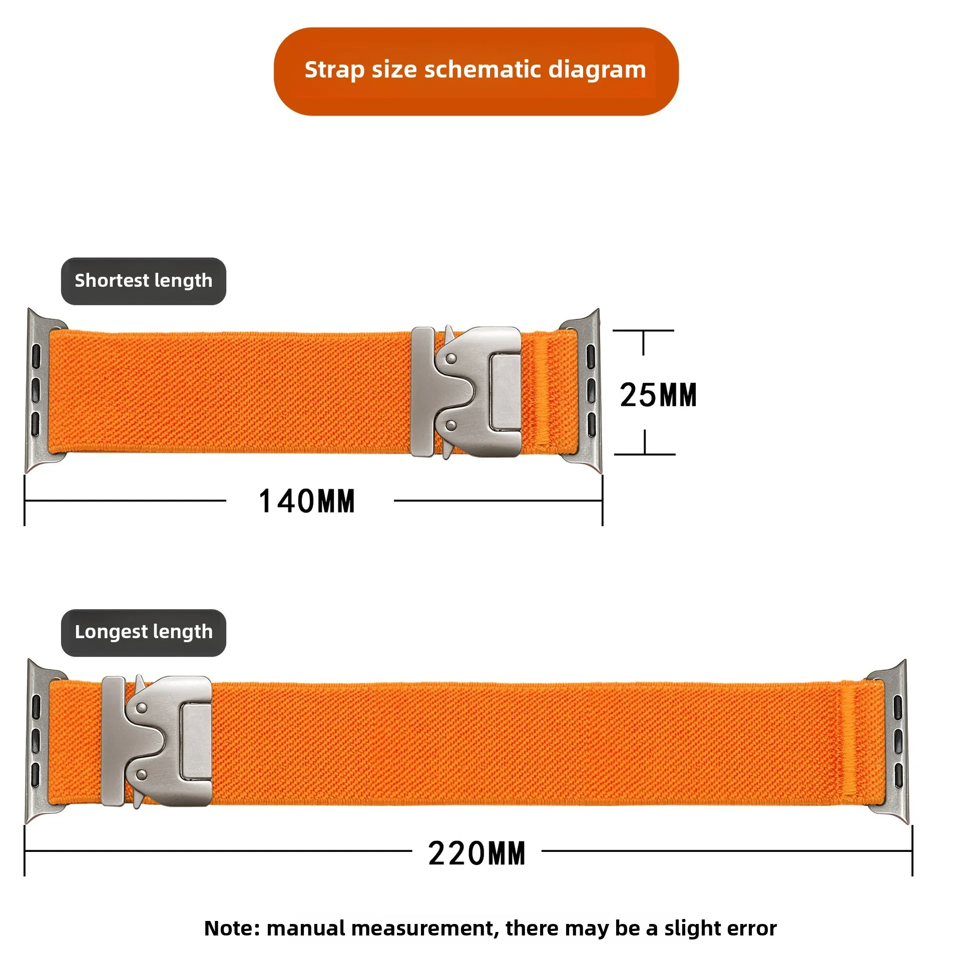 Modelos casuales de moda de nailon 42/44/45/49mm 38/40/41mm para Apple Watch Series Ultra2 Se 10/9/8/7/6/5/4/3/2/1 correa de reloj - imagen 5