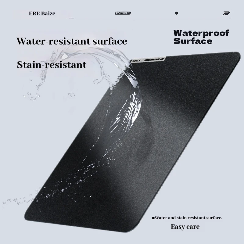 Bytheratgf1 Alfombrilla de ratón de vidrio templado micrograbado Fps Gaming Ow Pubg Apex Alfombrilla de ratón para juegos profesional antiincrustante impermeable - imagen 3