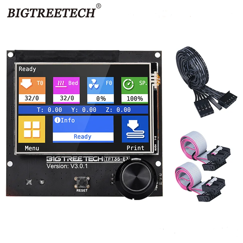 BIGTREETECH TFT35 E3 V3.0 pantalla táctil 12864 pantalla LCD módulo WIFI para SKR MINI E3 V3.0 Octopus Pro Ender3 CR10 impresora 3D - imagen 2