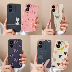 Funda Silicona Líquida Antigolpes Vivo Y22 Y22S Protección Cámara