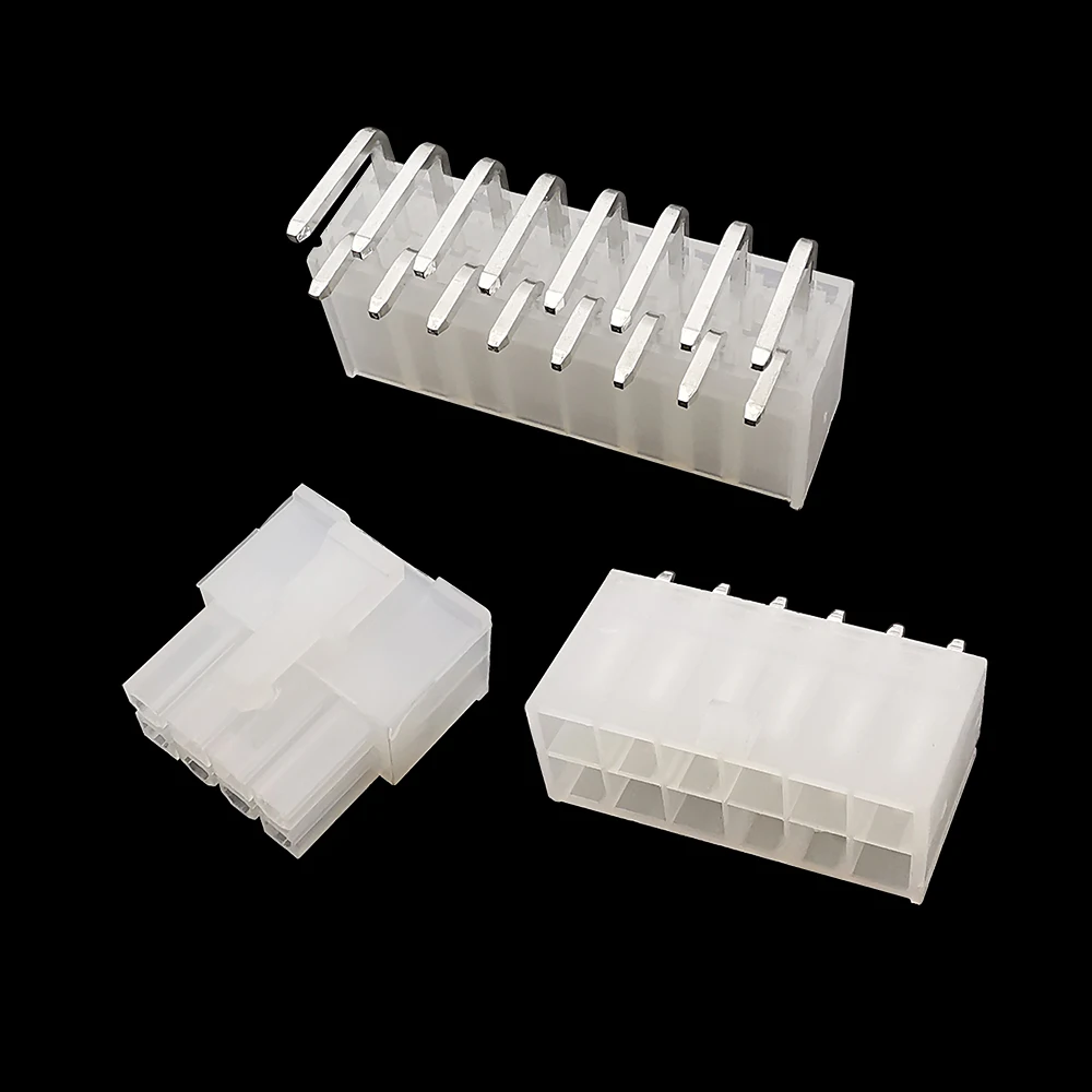 Enchufe macho hembra de 5 piezas, 5557/5569 Pitch, 4,2mm, 2x1 ~ 12 Pines, Conector de carcasa para PC, ordenador, tarjeta gráfica ATX, alimentación GPU PCI-E - imagen 5