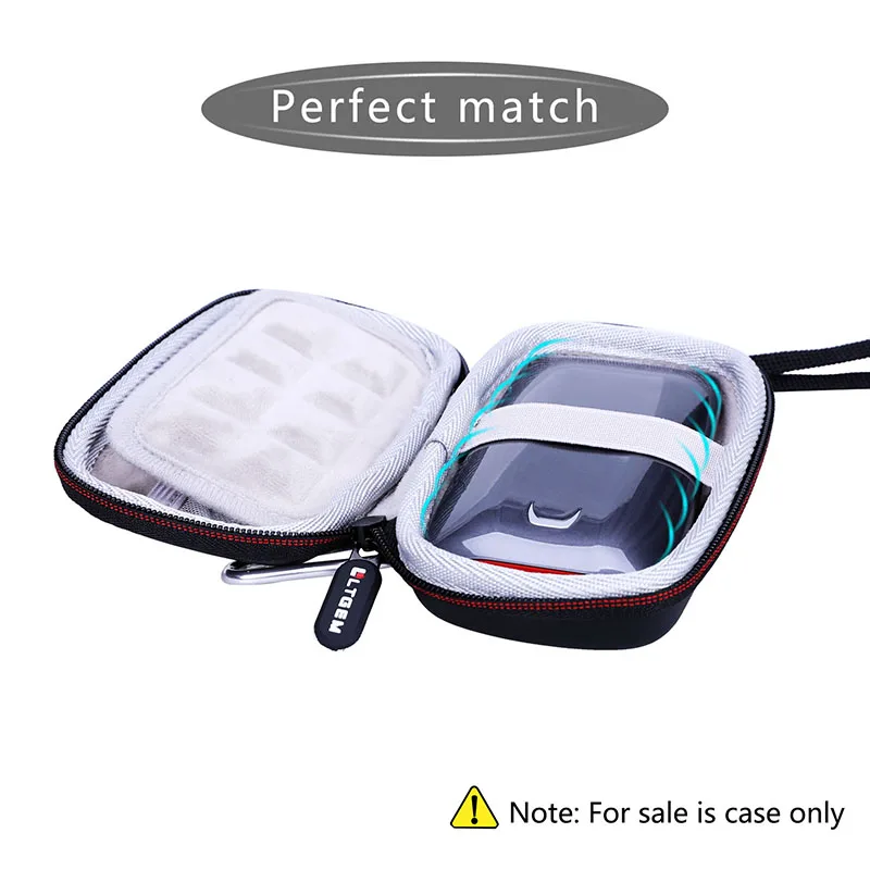 LTGEM-funda rígida EVA para Samsung X5, SSD portátil de 500GB, unidad externa de estado sólido, bolsa protectora de almacenamiento - imagen 5