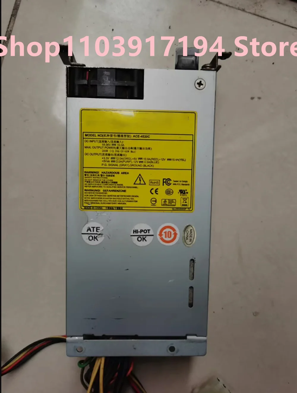 Fuente de alimentación para equipos industriales ACE-4520C ACE-4520C-RS - imagen 2