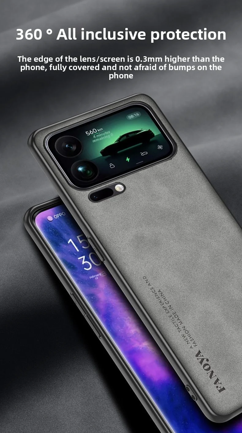 Para Xiaomi Mi 17 Pro Max funda de piel sintética suave con funda trasera protectora magnética para Xiaomi Mi 17 15T 14T 13T Pro Mi15 Ultra Shell - imagen 4