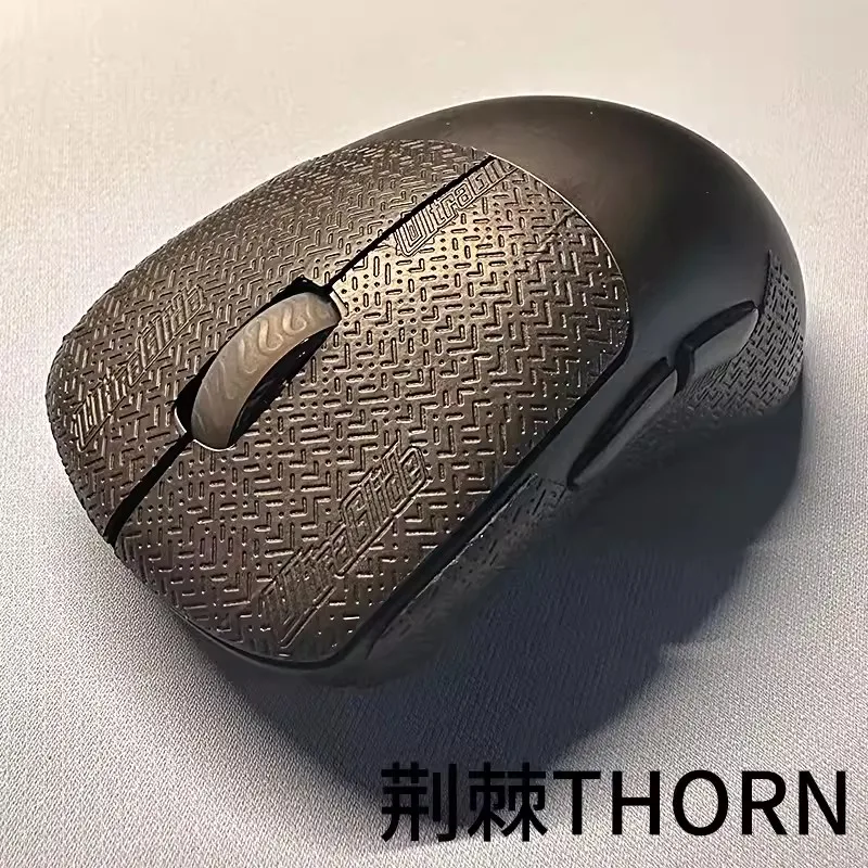 Pegatina antideslizante de ratón Ultraglide para LAMZU THORN, cinta antideslizante para el sudor, ultrafina, textura de copo de nieve y lagarto, 1 Juego - imagen 3