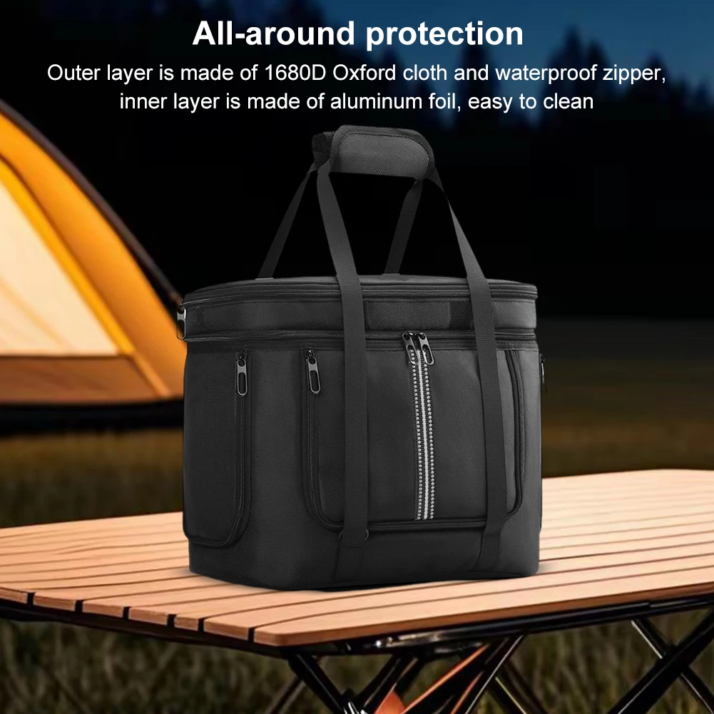 Estuche de transporte para Anker SOLIX C1000, bolsa portátil para central eléctrica, bolsa de almacenamiento de viaje con correa para el hombro y asa