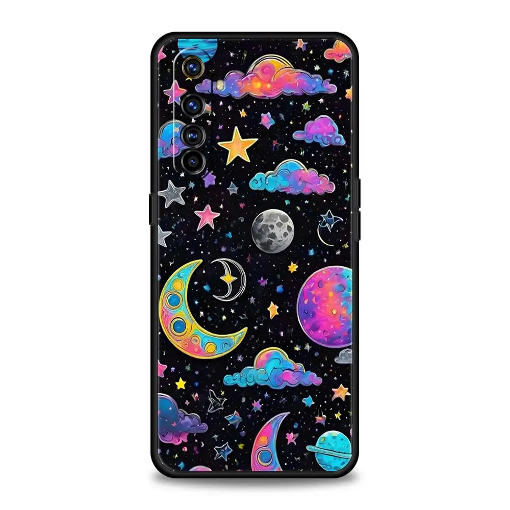Funda de teléfono con estrellas coloridas para Realme 13 12 11 10 4G 9 8 5G 7 GT5 GT3 GT2 Pro Plus C21 C11 C25 C35 GT Neo 2 3 3T 5 - imagen 2