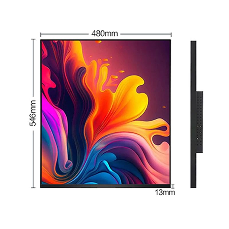 Pantalla cuadrada de 27,6 pulgadas, 2K, 2560x2880, 60Hz, 16:18, LG-IPS, 4 lados, bisel ultraestrecho