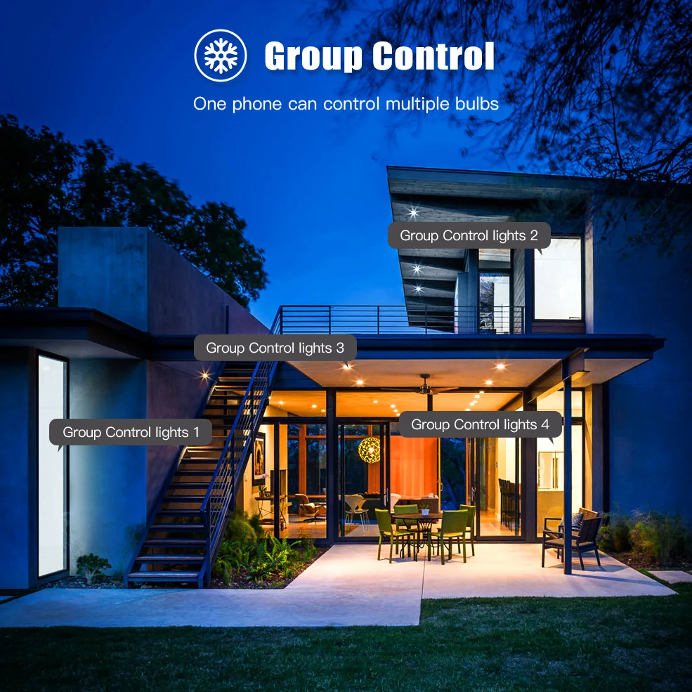 Ewelink GU10 E27 E14 WiFi inteligente Zigbee bombilla LED regulable RGBCW 2700-6500K foco de vela LED funciona con Alexa Google Home - imagen 5