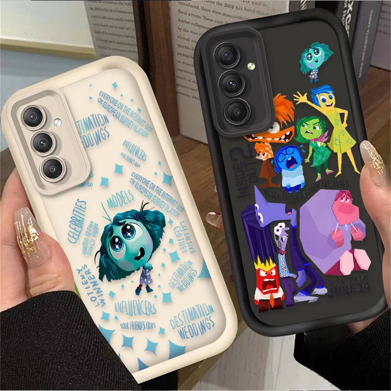 Funda de teléfono Disney Inside Out 2 para Samsung Galaxy A55 A15 A35 A25 A05 A05S 5G A24 A13 A23 A12 A22 A32 A52 A52S A71 A72 A51 - imagen 2